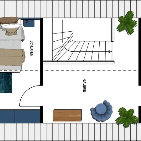 Seebruecke - Mit 2 Schlafzimmern S20 *